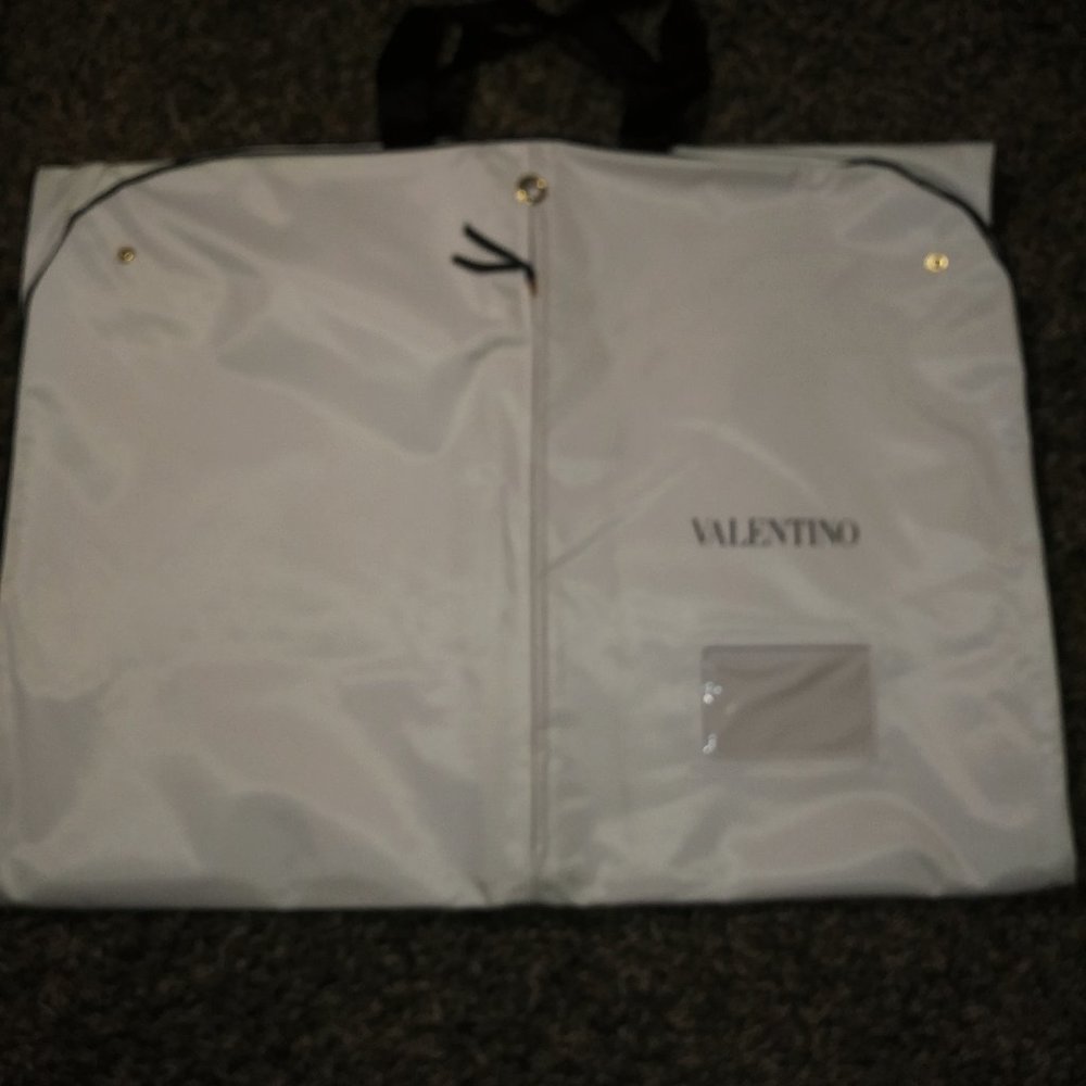 Valentino New White Garment Dress Travel Bag's